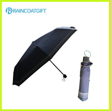 21 &quot;* 8k Atacado Deep Blue 3 Folding Sun Umbrella